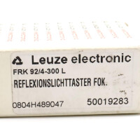 Leuze Reflexions-Lichttaster FRK 92/4-300 L 50019283 OVP