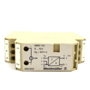 Weidmüller Stromüberwachung SMSI 5,0A/0..10V 800933 OVP