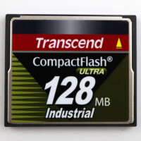 Transcend Compact Flash Card Ultra 128MB Industrial GEB