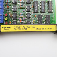 EBERLE Analogausgabemodul DA-41 0514 70 000 100 OVP
