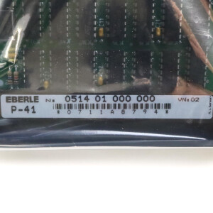 EBERLE Prozessor Modul P-41 0514 01 000 000 OVP