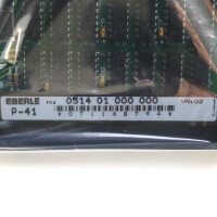 EBERLE Prozessor Modul P-41 0514 01 000 000 OVP