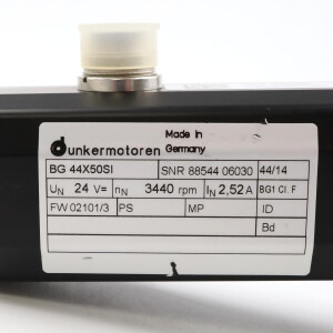 Dunkermotoren Getriebemotor BG44X50SI + SG62 8884302864 i=72:1 NOV