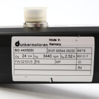 Dunkermotoren Getriebemotor BG44X50SI + SG62 8884302864 i=72:1 NOV