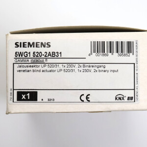 Siemens Jalousiesteuerung 5WG1520-2AB31 OVP
