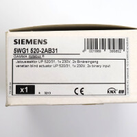Siemens Jalousiesteuerung 5WG1520-2AB31 OVP
