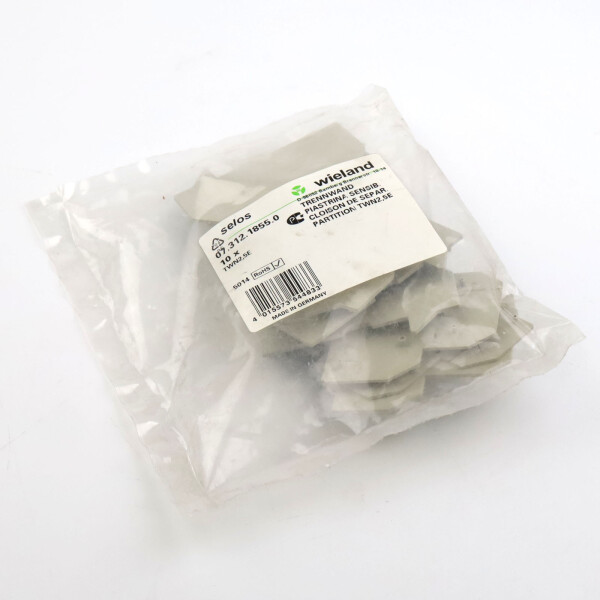 Wieland Trennwand TWN2,5E 07.312.1855.0 (10Stk.) OVP