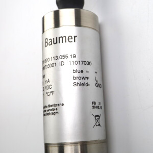 Baumer Druckmessumformer ED701 820.113.055.19 NOV