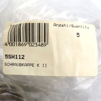 Siemens Schraubkappe Keramik 5SH112 (5Stk.) OVP