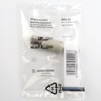 Hirschmann Lautsprecher Kupplung MAS 50 930 016-517 OVP
