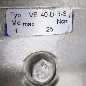 Groschopp Getriebemotor IGK 100-80 WK1707901 + VE40-D-R-S i=25 NOV