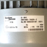 Gardner Denver Seitenkanalverdichter G-BH1 2BH1400-7AG29-Z NOV