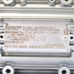 Gardner Denver Seitenkanalverdichter G-BH1 2BH1400-7AD21-Z GEB
