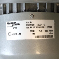 Gardner Denver Seitenkanalverdichter G-BH1 2BH1400-7AD21-Z GEB