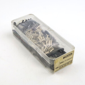 Hirschmann Miniatur-Laborbuchse MKU 1 sw 930 320-100 (100Stk.) OVP