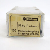 Hirschmann Miniatur-Laborbuchse MKU 1 sw 930 320-100 (100Stk.) OVP