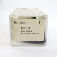 Hirschmann Laborbuchse KUN 10 SW 930 189/100 (29Stk) OVP