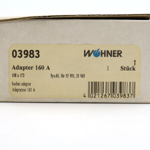 Wöhner Sammelschienenadapter 03983 OVP