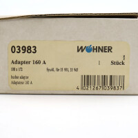 Wöhner Sammelschienenadapter 03983 OVP