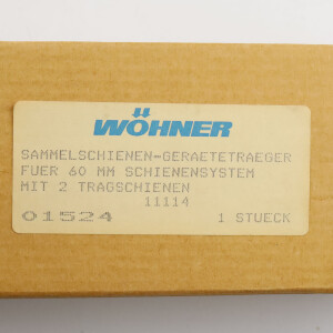 Wöhner Sammelschienenadapter 01524 OVP
