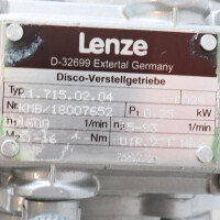 Lenze Getriebemotor MDERAXX071-12 + 11.715.02.04 + 52.145.04.20 i=10 NOV
