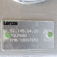 Lenze Getriebemotor MDERAXX071-12 + 11.715.02.04 + 52.145.04.20 i=10 NOV