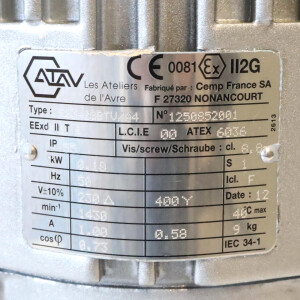 ATAV Getriebemotor F63-2GBTV/A4 NOV