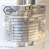 ATAV Getriebemotor F63-2GBTV/A4 NOV