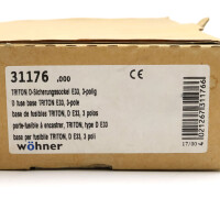 Wöhner D-Sicherungssockel 31176 (2Stk.) OVP