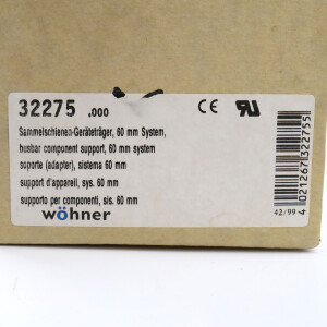 Wöhner Sammelschienenadapter 32275000 (2Stk.) OVP