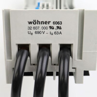 Wöhner Sammelschienenadapter 32607000 (3Stk.) OVP
