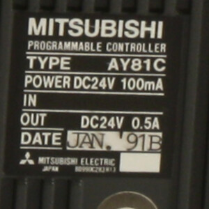 Mitsubishi Electric MELSEC Controller AY81C GEB