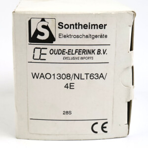 Sontheimer Lasttrennschalter WAO1308/NLZ63A/4E 27S OVP