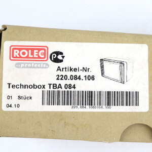 Rolec Leergehäuse Technobox TBA 084 220.084.106 OVP