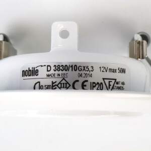 Nobile Deckeneinbaustrahler D3830/10 1760001000 NOV