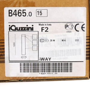 iGuzzini Pollerleuchte B465.15 Grau OVP