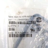 Harting Anbaugehäuse Han 10HPR-agg-SV 09400100311 OVP