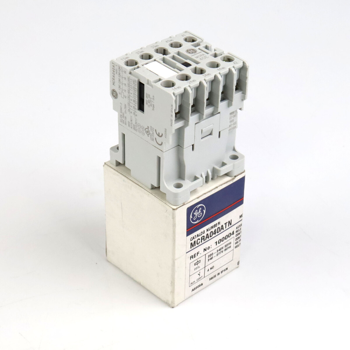 General Electric Hilfsschütz MCRA040ATN 100004 OVP