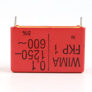 WIMA Folienkondensator FKP 1 1250 V/DC 600 V/AC (6Stk.) NOV
