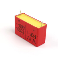 WIMA Folienkondensator FKP 1 1250 V/DC 600 V/AC (6Stk.) NOV