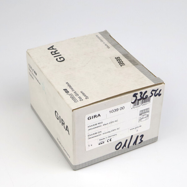 Gira Jalousieaktor 4fach 230V 103900 SIE