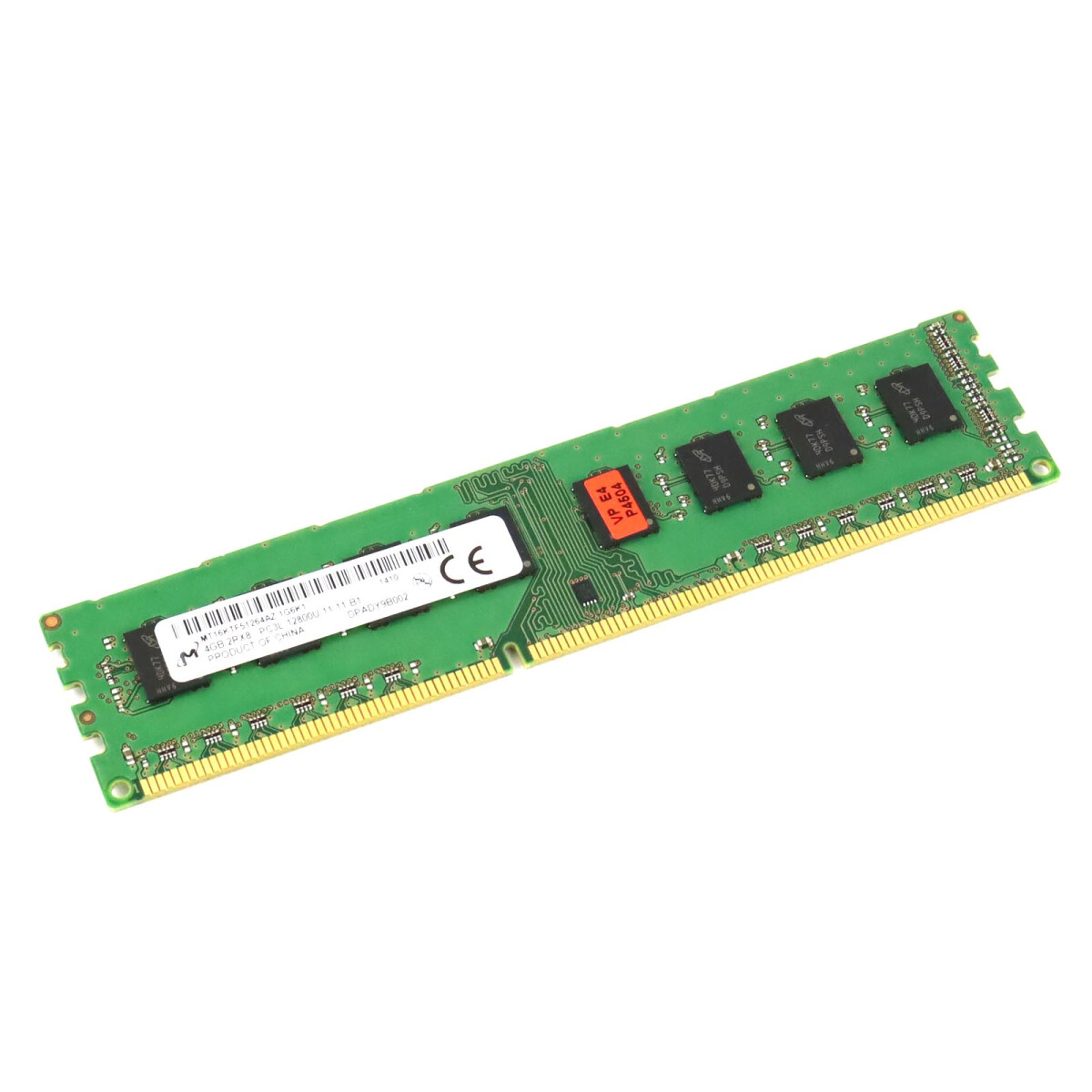 Micron Arbeitsspeicher DDR3L 4GB 2RX8 PC3L-12800U-11-11-B1 M