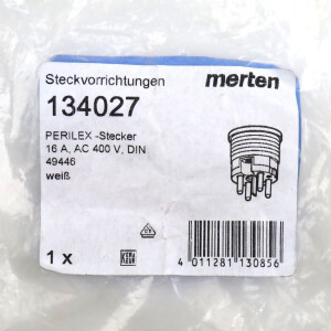 merten Steckervorrichtung Perilex-Stecker 134027 OVP