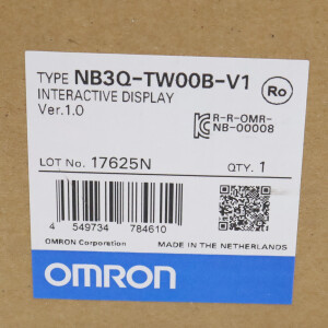 Omron 3.5" Touch-Bedienterminal NB3Q-TW00B-V1 OVP