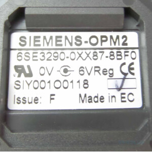 Siemens Bedienfeld OPM2 6SE3290-0XX87-8BF0 OVP