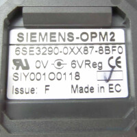 Siemens Bedienfeld OPM2 6SE3290-0XX87-8BF0 OVP