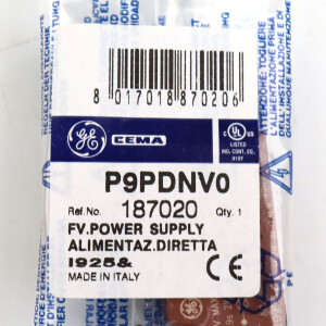 General Electric CEMA Lampenblock P9PDNV0 (2Stk.) OVP