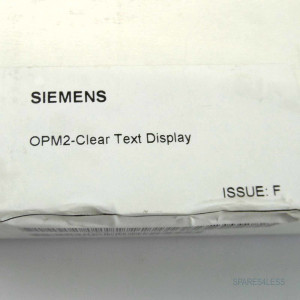 Siemens Bedienfeld OPM2 6SE3290-0XX87-8BF0 SIE