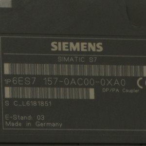 Simatic S7 Anschaltung DP/PA KOPPLER 6ES7 157-0AC00-0XA0 GEB