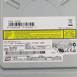 Sony DVD/CD Rewritable Drive ND-4570A GEB